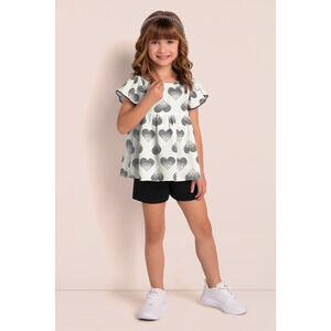 Sweet and Elegant Black and White Set Outfit Size 3